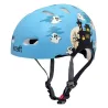 Capacete Kraft Bike/Skate Fantasminha Azul Claro.