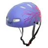 Capacete Kraft Bike/Skate Flor Roxa.