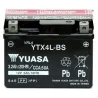 BATERIA YUASA YTX4L-BS 3Ah Biz 100 / Titan 125 / Jog 50 / AY50 / TTR125.