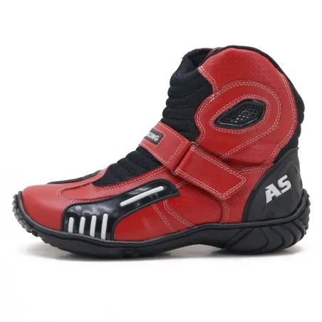 Bota Atron Shoes As Racing Vermelha.