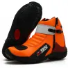 Bota Atron Shoes 271 As95 Laranja/Vermelho/Branco.