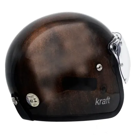 Capacete Kraft Old School Riscado Todas As Cores.