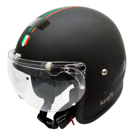 Capacete Kraft Old School Italia Todas As Cores.