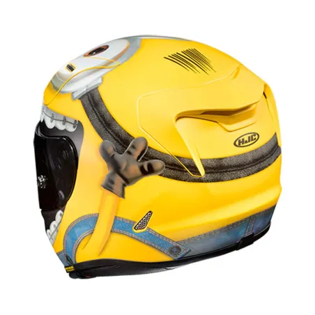 Capacete HJC Rpha 11 Minions Otto Amarelo.