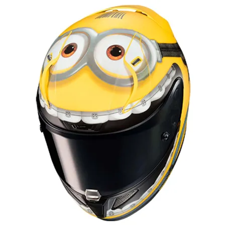 Capacete HJC Rpha 11 Minions Otto Amarelo.