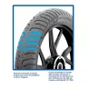 Pneu Michelin City Extra 100/80-18 59S TL.