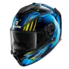 Capacete Shark Spartan Gt Replikan Azul/Amarelo KUB.