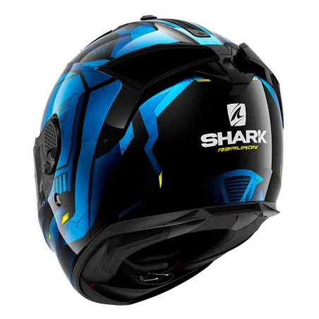 Capacete Shark Spartan Gt Replikan Azul/Amarelo KUB.