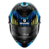 Capacete Shark Spartan Gt Replikan Azul/Amarelo KUB.