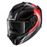 Capacete Shark Spartan Gt Tracker Preto/Vermelho KRS.