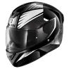 Capacete Shark D-Skwal 2 Hallder Preto/Branco.