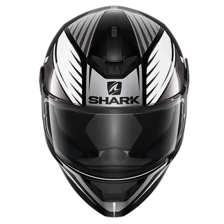 Capacete Shark D-Skwal 2 Hallder Preto/Branco.