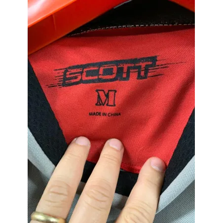 Camiseta Manga Longa Scott Branca Motocross (Seminova).