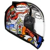 Capacete EBF Spark Monster Preto/Colorido.