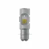 Lâmpada Farol Led 12V Philips p/ Biz 100/Biz 125/Dream/Bros 150/Pop 100 (Somente Corrente Continua).