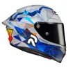 Capacete HJC Rpha 1 Pol Espargaro Preto/Azul.