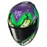 Capacete HJC Rpha 11 Duende Verde Roxo/Verde.