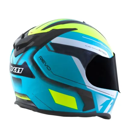 Capacete X11 Revo Pro Eleven Todas as Cores (Viseira Extra).