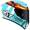 Capacete Kyt Tt Course Jaume Masia Leopard (Policarbonato).