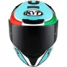 Capacete Kyt Tt Course Dalla Porta Leopard (Policarbonato).