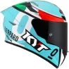 Capacete Kyt Tt Course Dalla Porta Leopard (Policarbonato).