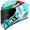 Capacete Kyt Tt Course Dalla Porta Leopard (Policarbonato).