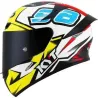 Capacete Kyt Tt Course 98 Bomb (Policarbonato).