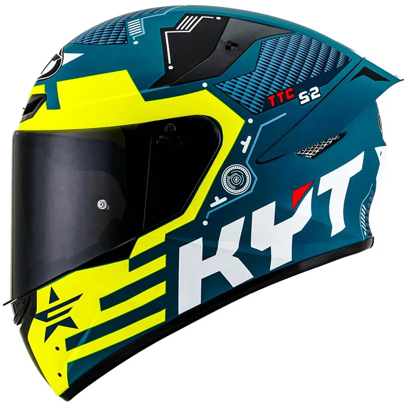 Capacete Kyt Tt Course Fuselage Todas as Cores (Policarbonato).