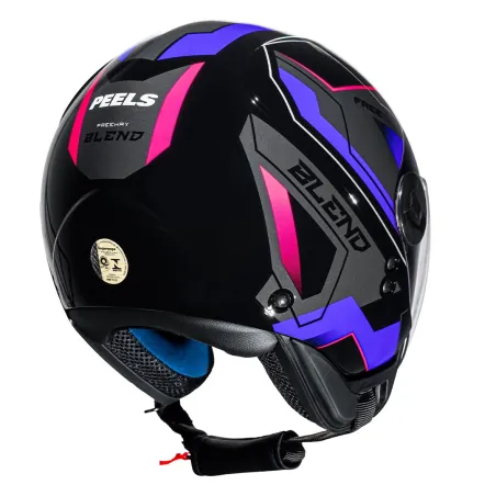 Capacete Aberto Unissex Peels Freeway Blend Todas As Cores.