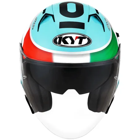 Capacete Kyt Nf J Dennis Foggia Leopard (Viseira Solar).