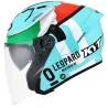 Capacete Kyt Nf J Dennis Foggia Leopard (Viseira Solar).