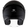 Capacete Kyt Nf J Plain Preto Fosco (Viseira Solar).