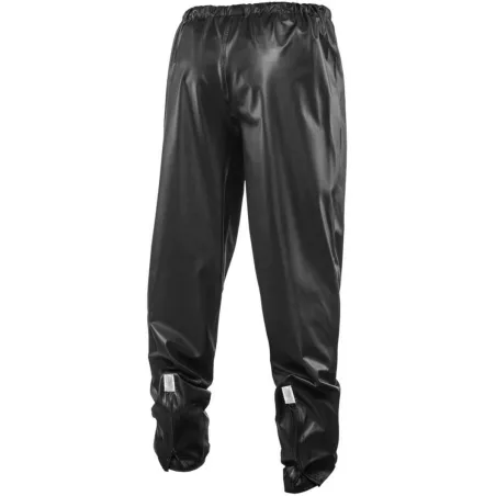 Conjunto Chuva Pvc c/ Gola Delta Bravo Preto.