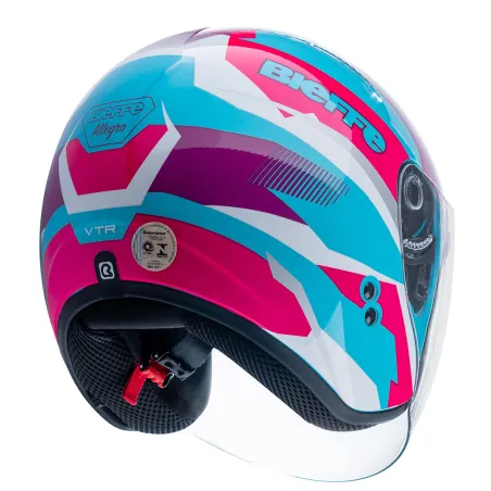 Capacete Bieffe Allegro Vtr Todas As Cores.