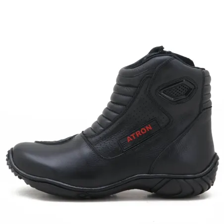 Bota Atron Shoes As Spirit 410 Preta (Couro)