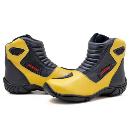 Bota Atron Shoes As Spirit 410 Amarela (Couro).