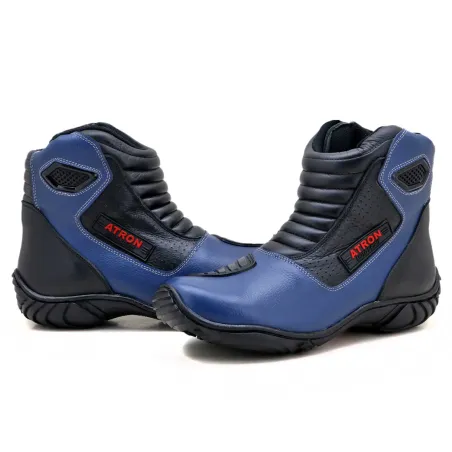 Bota Atron Shoes As Spirit 410 Azul (Couro).