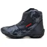 Bota Atron Shoes As Spirit 410 Cinza Camuflado (Couro).