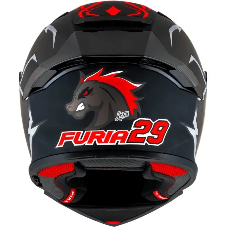 Capacete Kyt R2r Fury 29 (Viseira Solar).