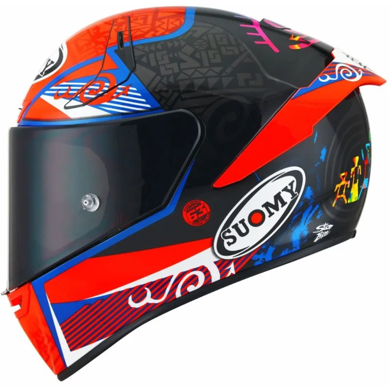 Capacete Suomy Sr Gp Bagnaia 2021 (Tricarboco).