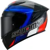 Capacete Suomy Track 1 Glam Azul (Tricarboco).