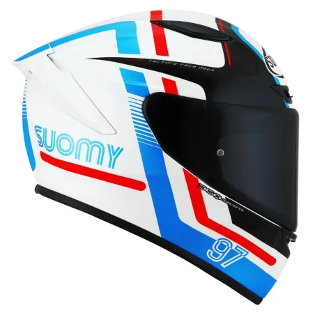 Capacete Suomy Track 1 Ninety Seven Todas as Cores (Tricarboco).