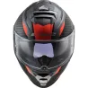 Capacete Ls2 FF800 Storm Racer Laranja Fosco (Viseira Solar).