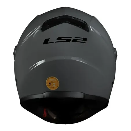 Capacete Ls2 FF358 Classic Monocolor Cinza.