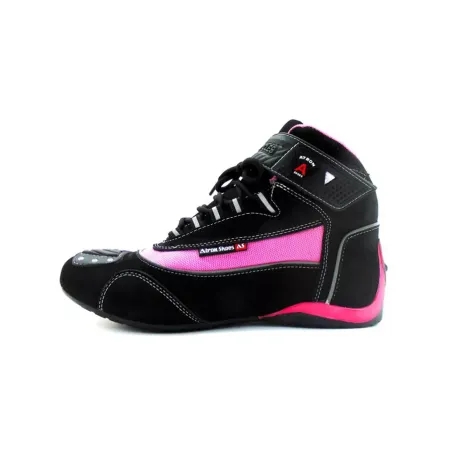 Tênis Cano Alto Atron Shoes 310 Rosa.