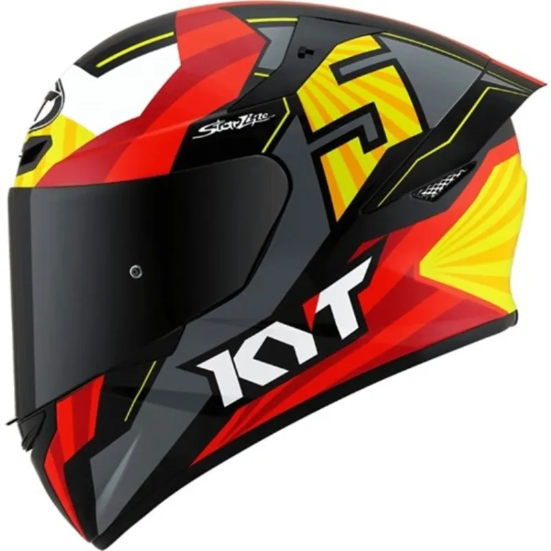 Capacete Kyt Tt Course Flux Jaume Masia 2019 (Policarbonato).