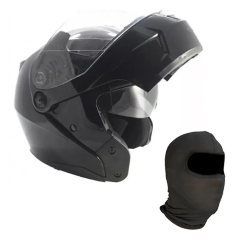 Capacete Nasa Ns 1001 Preto + Brinde Balaclava.