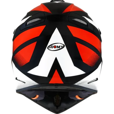 Capacete Suomy X Wing Grip Preto/Laranja.