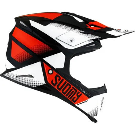 Capacete Suomy X Wing Grip Preto/Laranja.