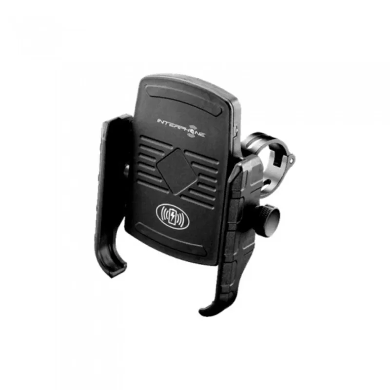 Suporte Celular Interphone MotoCrab Evo C/ Carregamento Wireless.